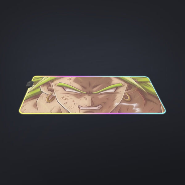 Dragon Ball Super Legendary Super Saiyan Broly White Eyes Custom cool LED Mouse Pad