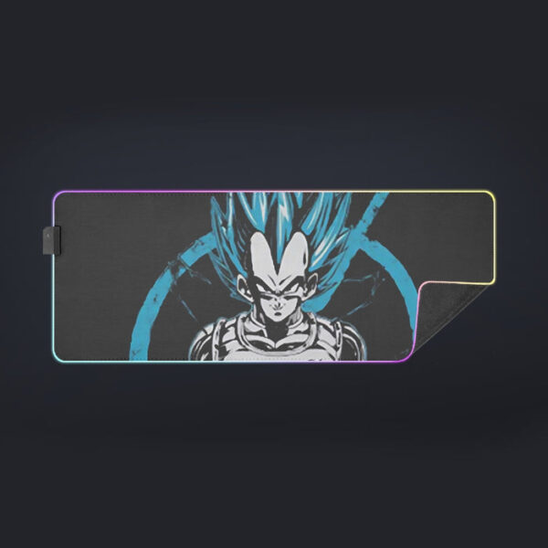 Dragon Ball Super SSGSS Vegeta Whis Symbol  cool LED  Mouse Pad