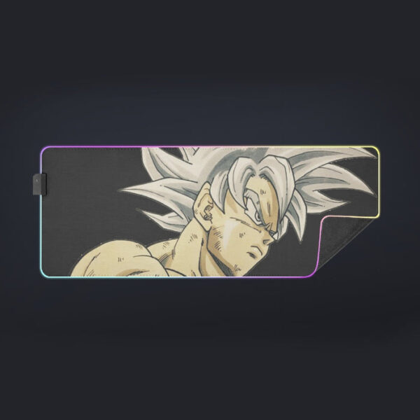 Dragon Ball Super Mastered Ultra Instinct Goku cool LED Mouse Pad