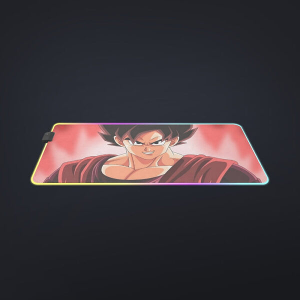 Dragon Ball Super Saiyan Goku Kaioken Epic Red Casual cool LED Mouse Pad