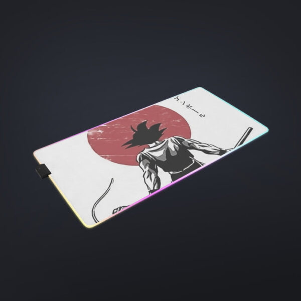 Goku With Red Moon Dragon Ball cool LED  Mouse Pad