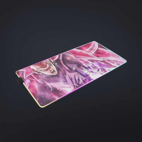 Dragon Ball Black Goku Rose 3 Ultra Instinct Epic 3D cool LED Mouse Pad