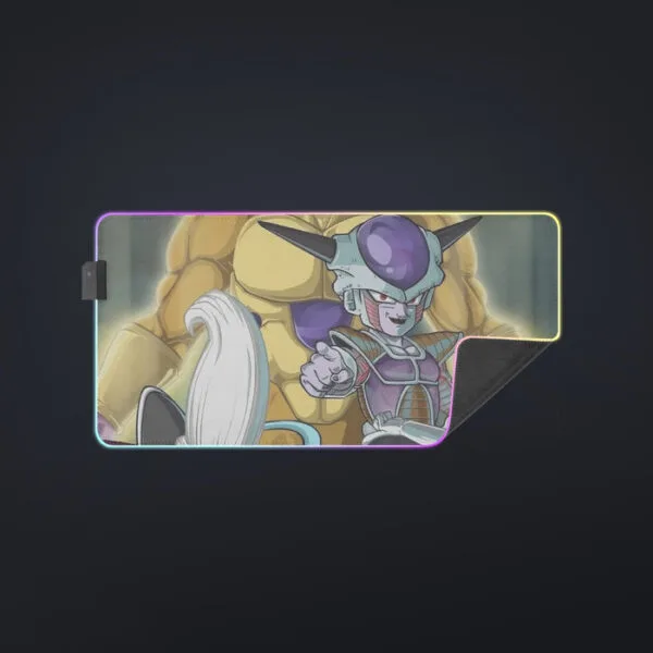 Dragon Ball Goku Vegeta Super Saiyan God Blue SSGSS Fight Villains cool LED  Mouse Pad