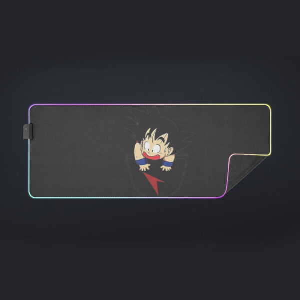 Dragon Ball Kid Goku Coming Out Of Pocket cool LED  Mouse Pad