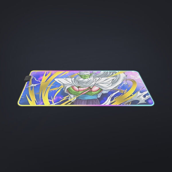 Dragon Ball Angry Piccolo Waiting Fight Aura Yellow Fashion cool LED Mouse Pad