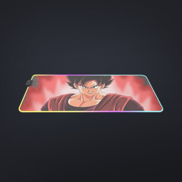 Dragon Ball Super Saiyan Goku Kaioken Epic Red Casual cool LED Mouse Pad