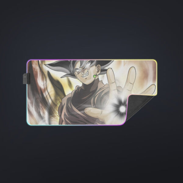 Dragon Ball Super Black Goku Black Hole Creation cool LED Gaming Mouse Pad