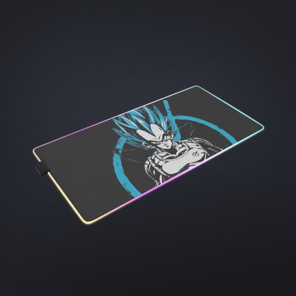 Dragon Ball Super SSGSS Vegeta Whis Symbol  cool LED  Mouse Pad