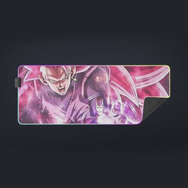 Dragon Ball Black Goku Rose 3 Ultra Instinct Epic 3D cool LED Mouse Pad