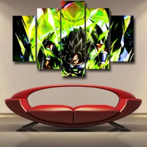 Dragon Ball Super Broly Epic 5pc Canvas