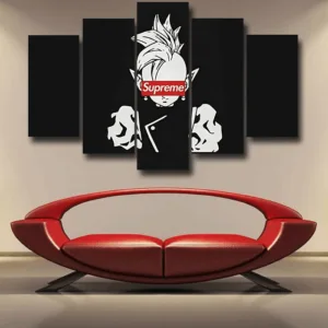 Zamasu Supreme Villain Dragon Ball Cool Design Epic 5pc Canvas