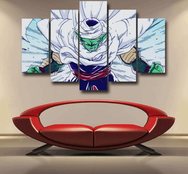 DBZ Evil King Piccolo Release Power Final Battle Fashion Epic 5pc Canvas