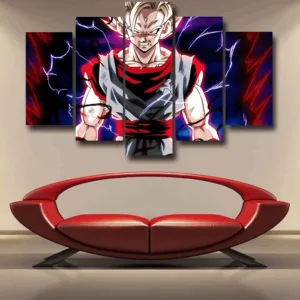 Dragon Ball Z  Super Saiyan Prince Vegeta Epic 5pc Canvas