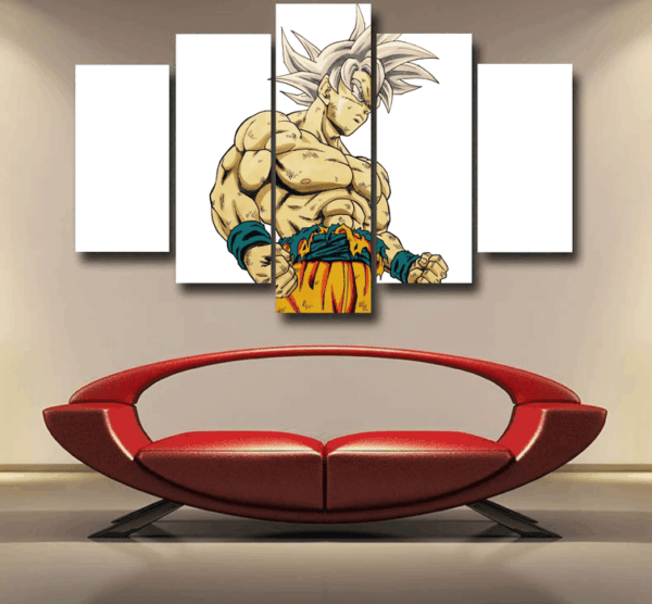 Dragon Ball Super Mastered Ultra Instinct Goku Epic 5pc Canvas