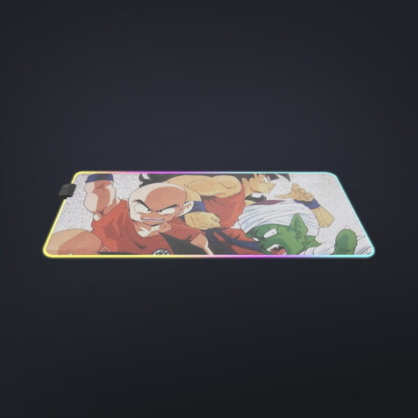 Dragon Ball Goku Piccolo Krillin Heroes Group Awesome Design cool LED Mouse Pad