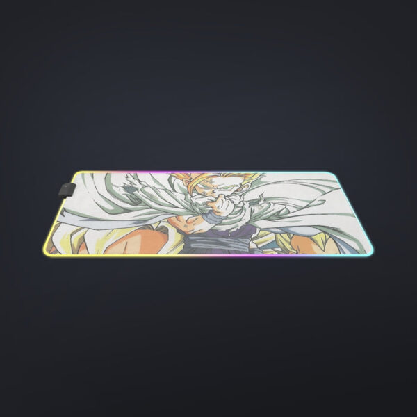 Dragon Ball Teen Gohan Super Saiyan Goku Vegeta Trunks Super Style cool LED Mouse Pad