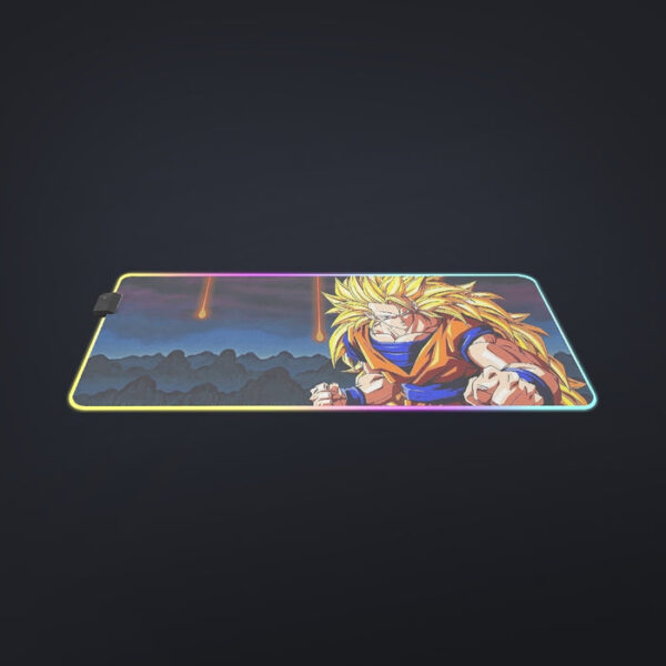 Super Saiyan 3 Goku cool LED  Mouse Pad