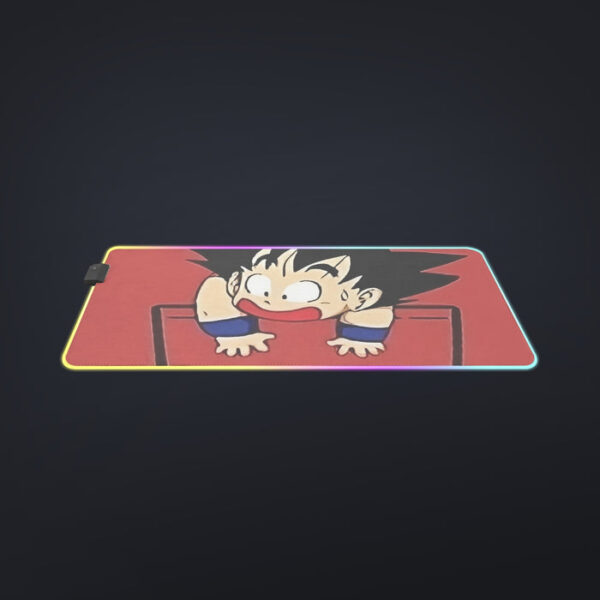 Dragon Ball Cute Goku Kid Pocket Simple Design Streetwear cool LED Mouse Pad