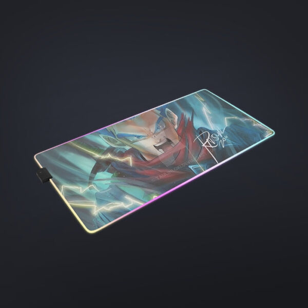 Dragon Ball Super Future Trunks Rage cool LED  Mouse Pad