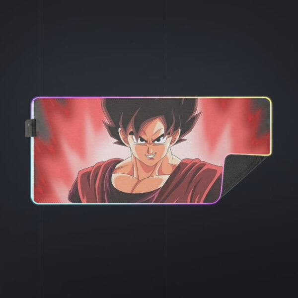 Dragon Ball Super Saiyan Goku Kaioken Epic Red Casual cool LED Mouse Pad