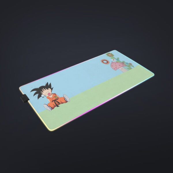 Dragon Ball Goku Kid Cute Day Dreamer Sleeping Anime Design  cool LED Mouse Pad