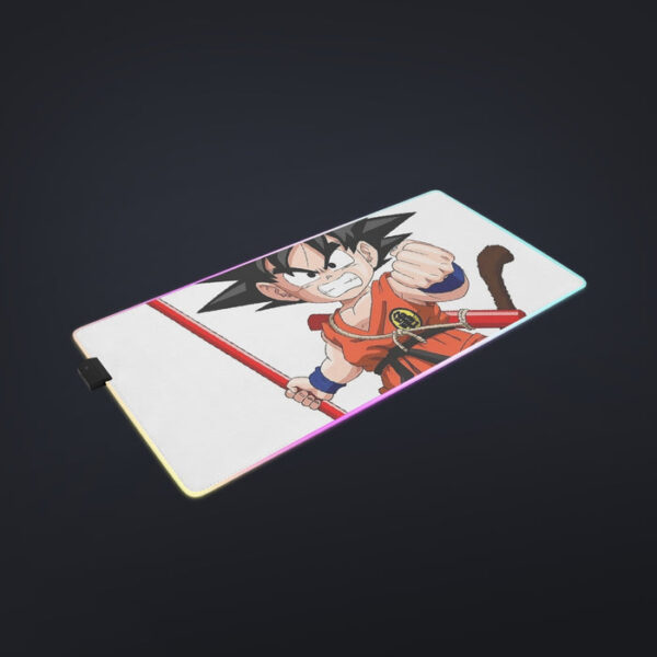 Kid Goku Fighting Dragon Ball Z cool LED Mouse Pad