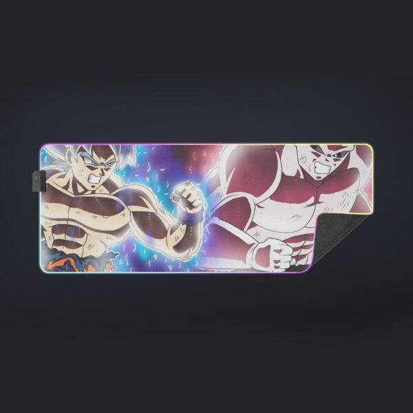 Dragon Ball Super Goku vs Jiren Fierce Battle Full Print cool LED Mouse Pad