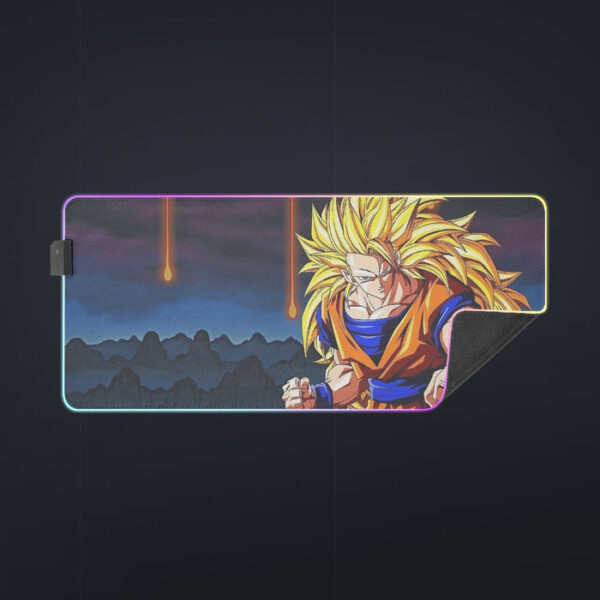 Super Saiyan 3 Goku cool LED  Mouse Pad