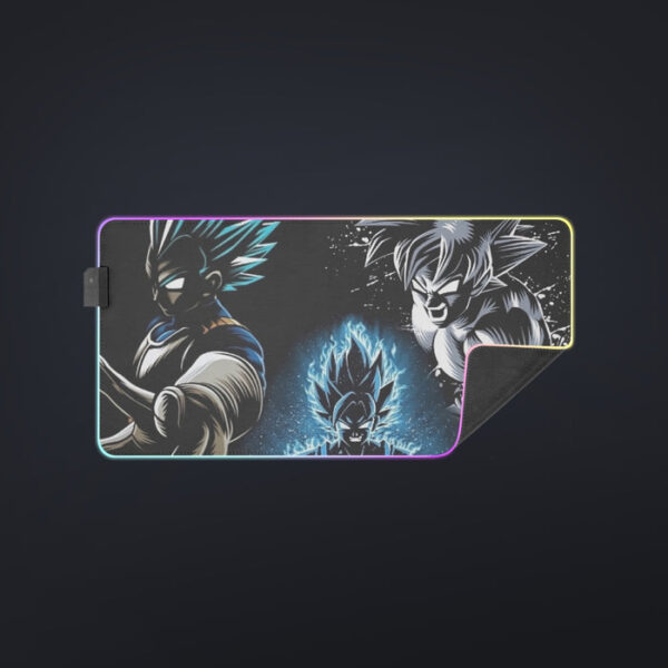 Dragon Ball Z SSGSS cool LED Mouse Pad