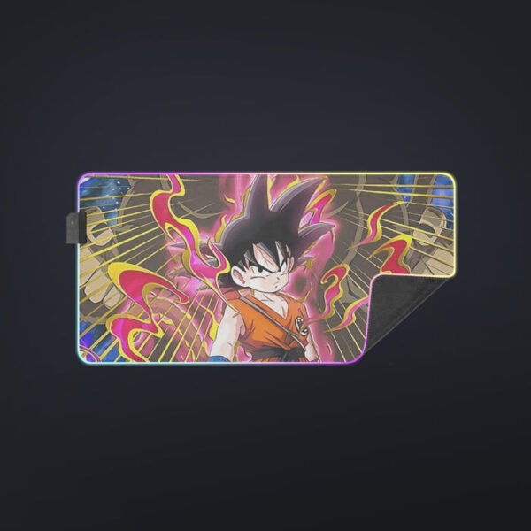 Great Ape Monkey Kid Goku Galaxy High-Quality Battle 3D cool LED  Mouse Pad