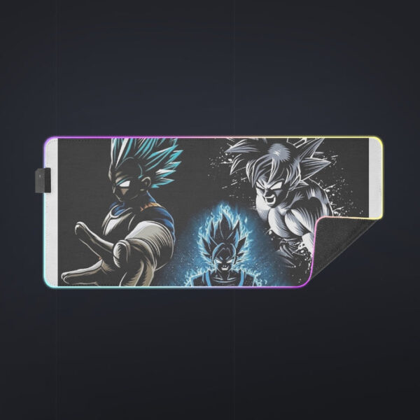 Dragon Ball Z SSGSS cool LED Mouse Pad