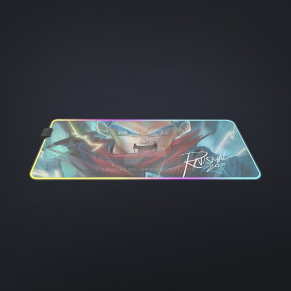 Dragon Ball Super Future Trunks Rage cool LED  Mouse Pad