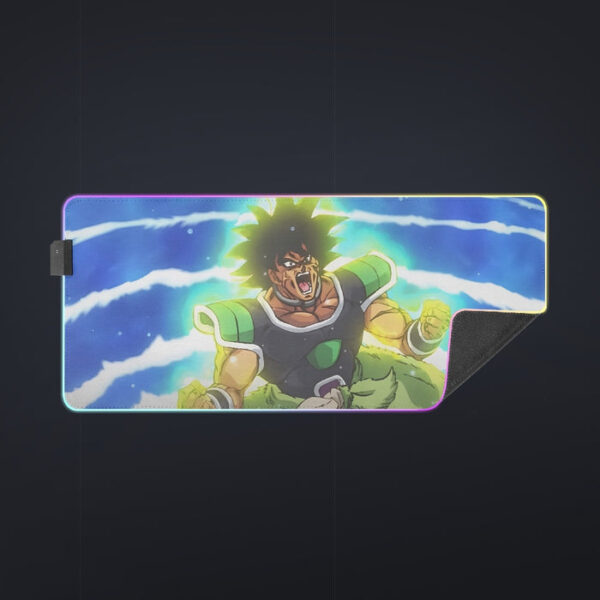 Dragon Ball Z Broly Wearing His Control Mechanism cool  LED Mouse Pad