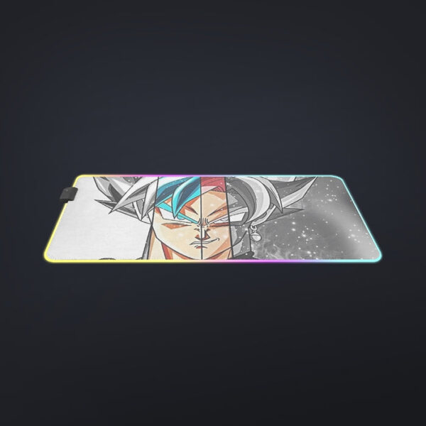 Dragon Ball Super All Super Saiyan Goku Forms cool LED  Mouse Pad