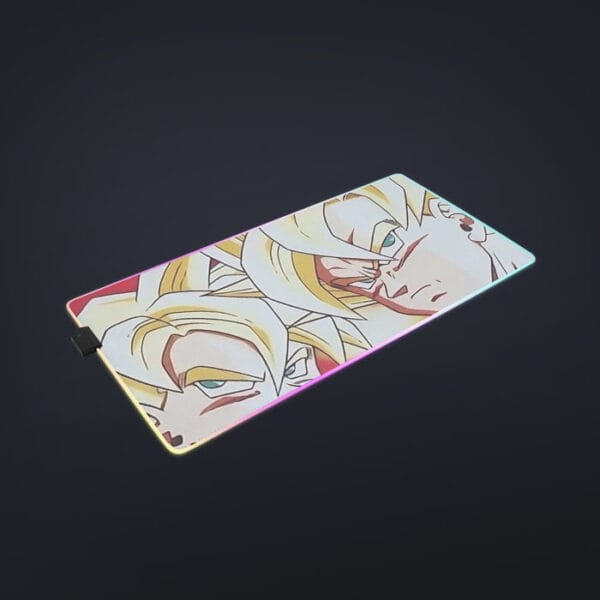 Dragon Ball Z Angry Super Saiyan Fighters Cool LED Mouse Pad