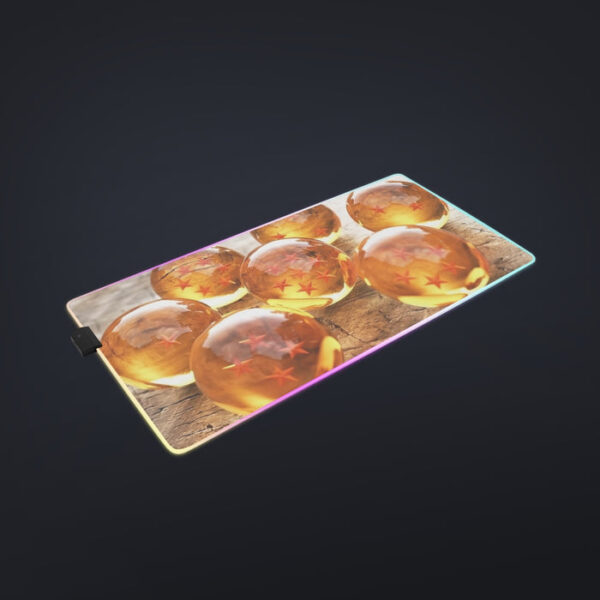 Dragon Ball Z Shenron Dope 7 Stars Crystal Balls Set cool LED Mouse Pad