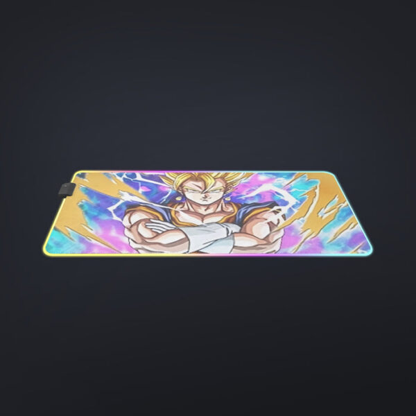 Dragon Ball Vegito Super Power Aura Thunder Earing Super Saiyan cool LED  Mouse Pad