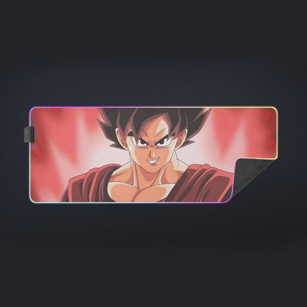 Dragon Ball Super Saiyan Goku Kaioken Epic Red Casual cool LED Mouse Pad