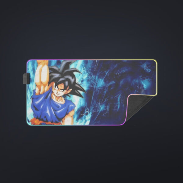 Dragon Ball Z Son Goku Cool Blue Aura Energy Ball cool LED Mouse Pad