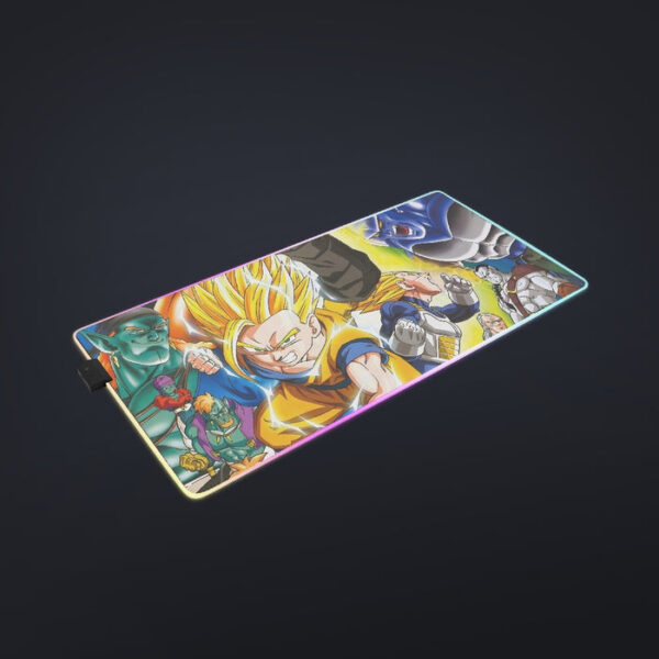 Dragon Ball Gohan Kid Super Saiyan Villain Vibrant Color Design  cool LED  Mouse Pad