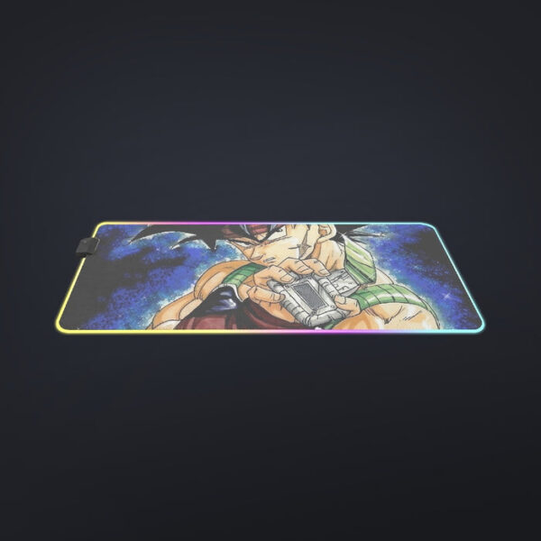 Dragon Ball Bardock Super Saiyan Goku Father Warrior Color Streetwear cool LED  Mouse Pad