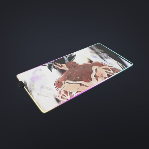 Dragon Ball Goku Damaged Battle Muscular Powerful Aura cool LED  Mouse Pad