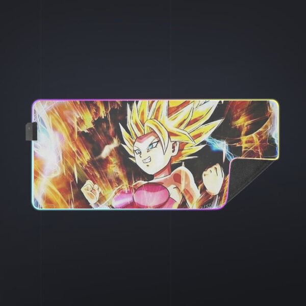 Dragon Ball Super Caulifla Super Saiyan 2 Epic Casual cool LED  Mouse Pad