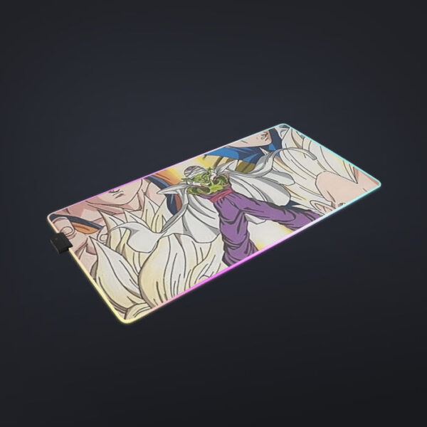 Dragon Ball Goku Vegeta Saiyan Piccolo Namekian Vibrant Design Cool LED Mouse Pad