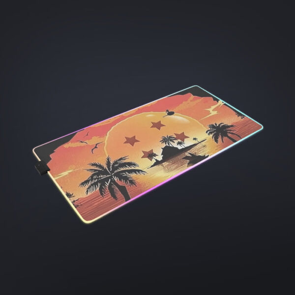 Four Star Dragon Ball  cool LED Mouse Pad