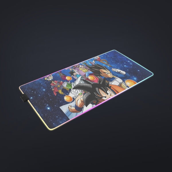 Dragon Ball Super Destruction Gods Goku Vegeta cool  LED Mouse Pad