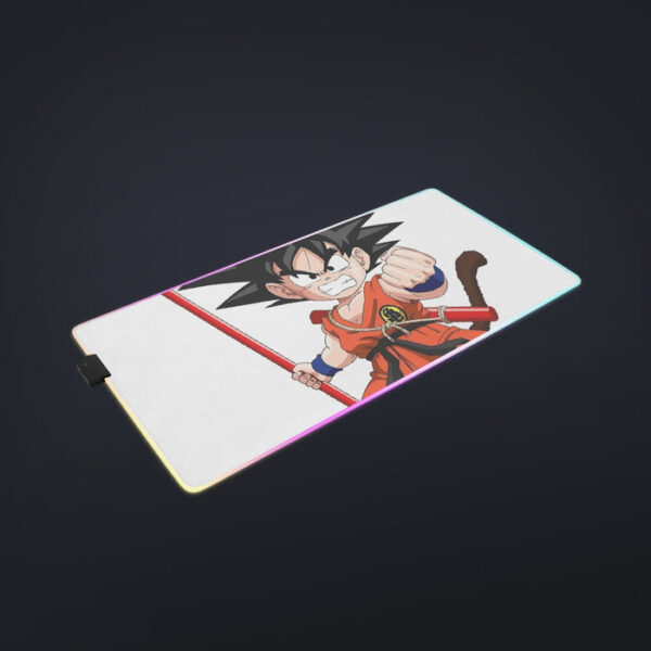 Kid Goku Fighting Dragon Ball Z cool LED Mouse Pad