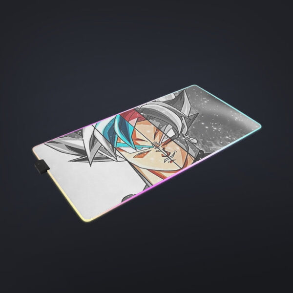 Dragon Ball Super All Super Saiyan Goku Forms cool LED  Mouse Pad