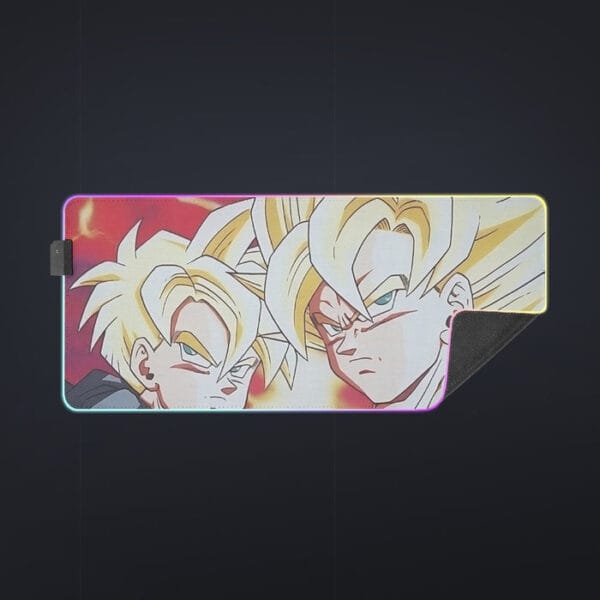 Dragon Ball Z Angry Super Saiyan Fighters Cool LED Mouse Pad