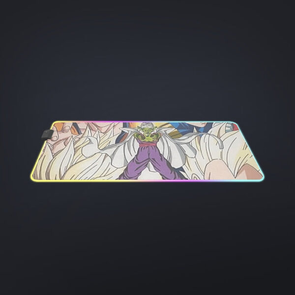 Dragon Ball Goku Vegeta Saiyan Piccolo Namekian Vibrant Design Cool LED Mouse Pad